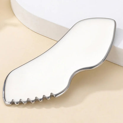 Stainless Steel Gua Sha Board Face Massager Guasha Massage Tool for Face Body Facial Scraping Plate SPA Muscle Guasha Scraper