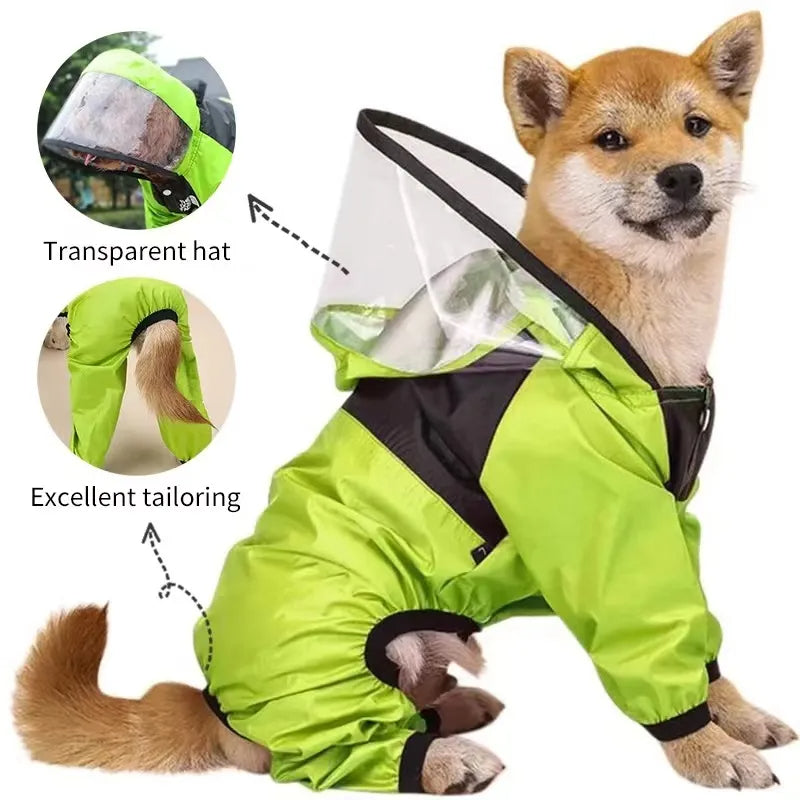 The Dog Face Raincoat for Dogs